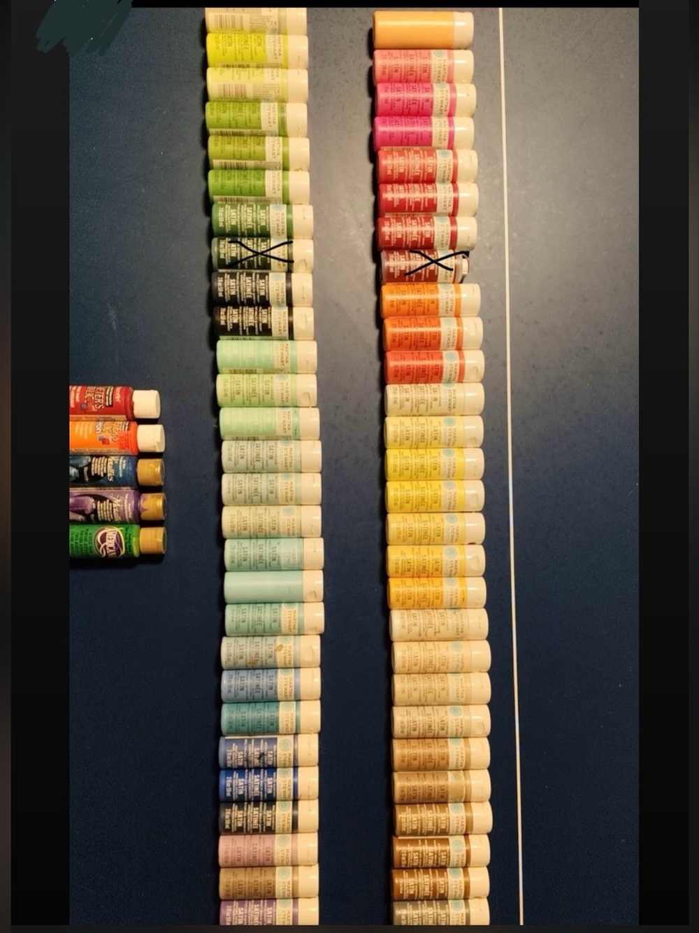 Collection of Martha Stewart Acrylic Paints (Plus 5 other acrylic paints)
